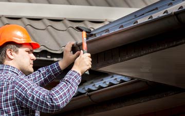 gutter repair Normanby By Stow, Lincolnshire